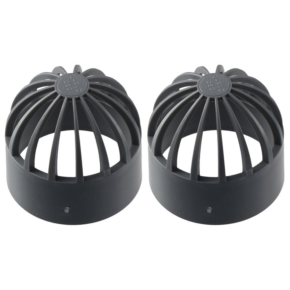 

UPVC Fish Tank Permeable Grey Isolation Filter Screen Cap Accessories Drain Grate Cover, Fish Tank 2Pcs-50mm-SET