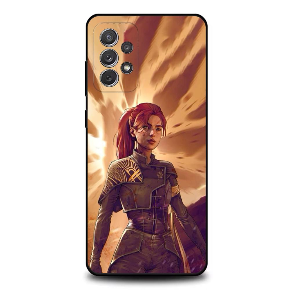 Game C-Clair Obscur Expedition 33 Phone Case For Samsung S25,S24,S21,S22,S23,S30,Ultra,S20,Plus,Fe,Lite,Note,10,9,5G Black Cover