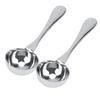 15/25ml Stainless Steel Coffee Scoop Tablespoon Measuring Spoon Long Handle Coffee Spoon for Kitchen Cafe Making