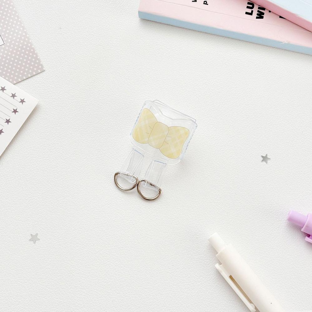 Transparent Bag Extender Buckle Bowknot Ita Bag Buckle Creative Pendant Buckle Gift