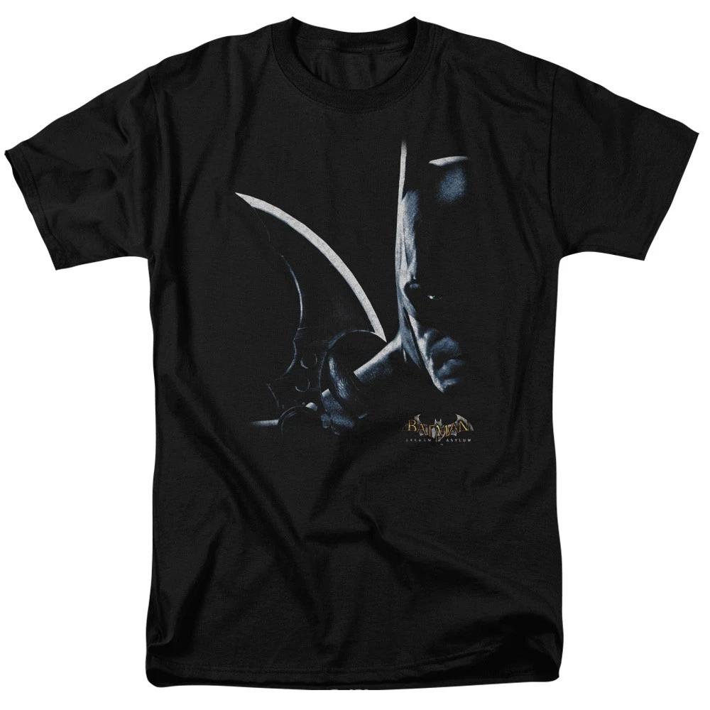 Batman Arkham Asylum Batman DC Comics Licensed Adult T-Shirt XXL