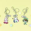 30 OFFBT 21 Acrylic Key HolderAcrylic Holder Mejiroshi Ring Bulletproof Boy Scouts BTS Official Goods Bangtan KOYA RJ SHOOKY MANG CHIMMY TATA COOKY