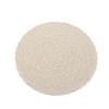Mantel Redondo Trenzado Lavable Algodón Lino Resistente al Calor 30/35/38cm Mantel Individual de Mesa Para Cocina Navidad Mesa de Comedor Decoración de Fiesta