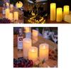 Led Electronic Candle Light With Swaying Flame For Romantic Wedding And Party Decor