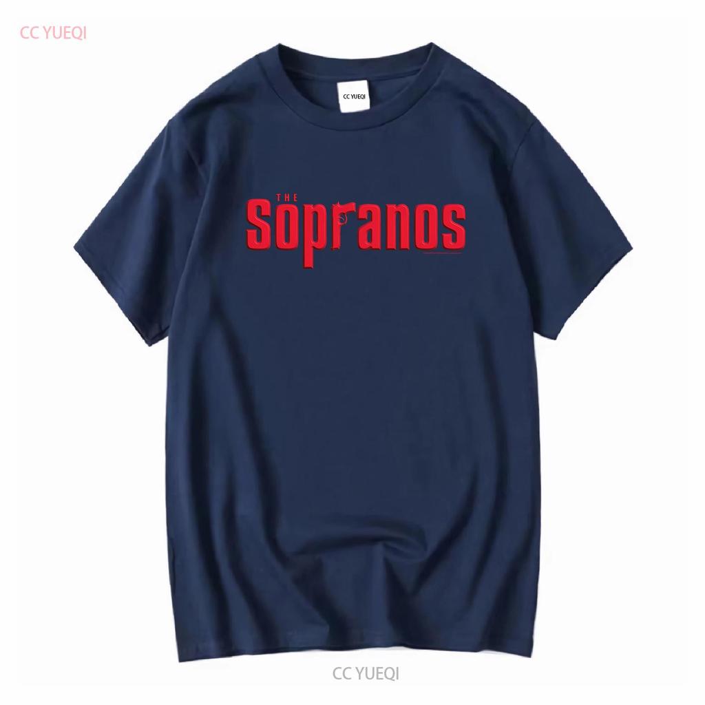 Vintage 2000 Logo The Sopranos HBO TV Show Promo Tričko Velikost XL Černá Y2k vintage Vyprané Měkké grafické Lehce