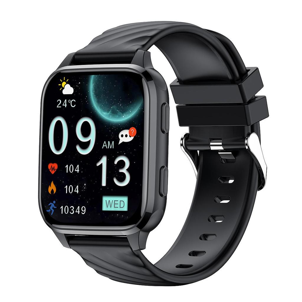 Rainbuvvy FW12 Smartwatch 1.85inch TFT 240x280 BT5.2 Bluetooth Call IP68 Waterproof Support Multiple Sports Modes 300mAh Long Standby