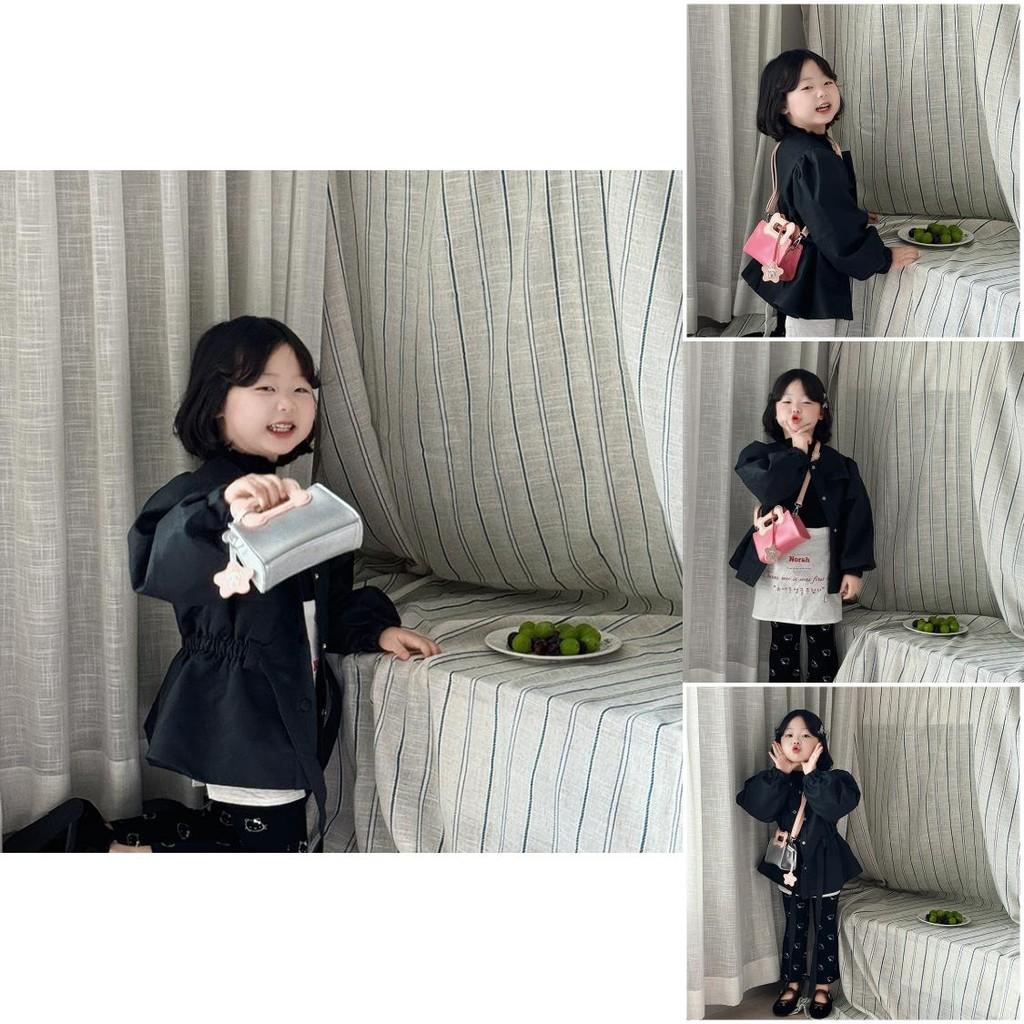 Adorable Mini Cartoon Dog Bone Shoulder Bag In Trendy Color Block Design For Kids