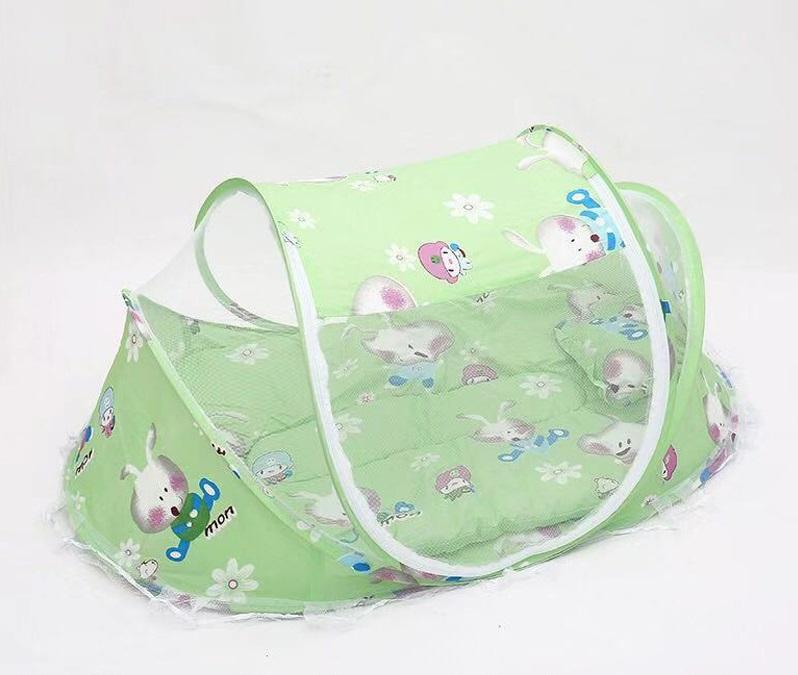 Baby Bedding Crib Netting Folding Baby Mosquito Nets Bed Mattress Pillow 0-3 Years Old Travel Bed Supplies For Baby Bedding