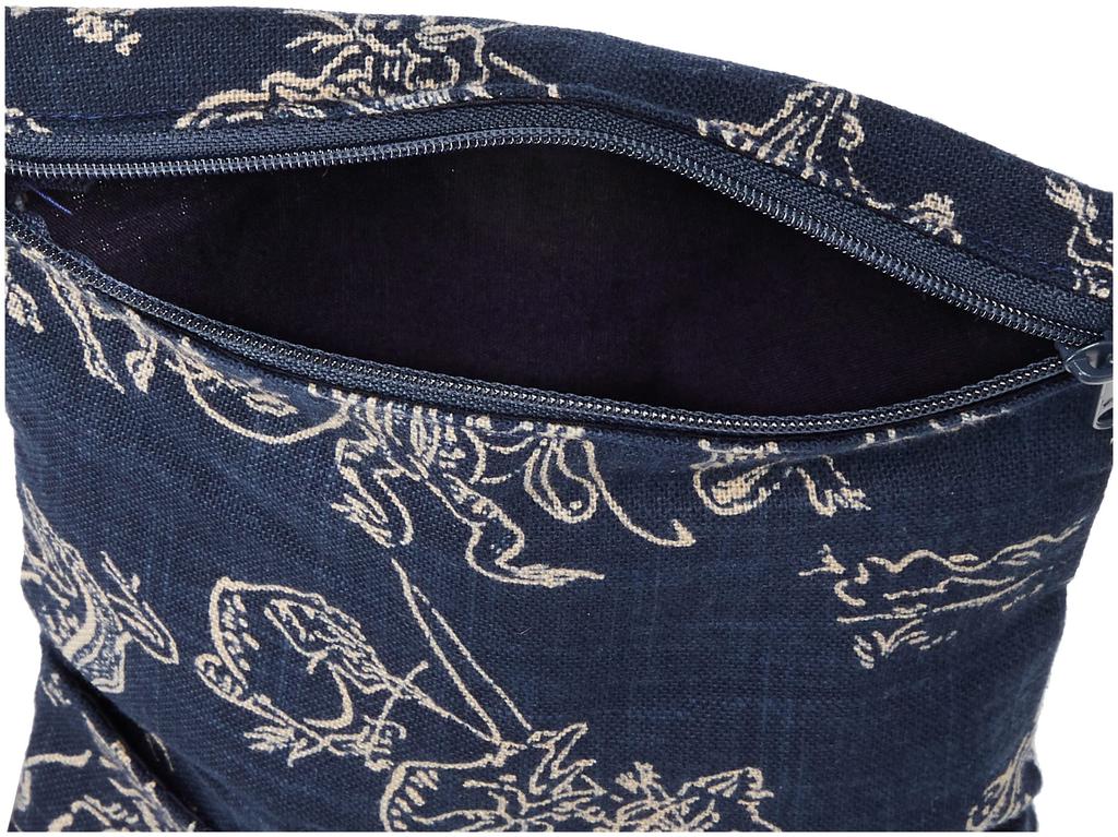 Maruzen Travel Choju Giga Marineblau x 1 x cm Geldbörse, (Choju Giga) Design, Blau, 17,5 9,5