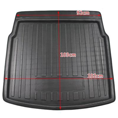 Car Interior Cargo Liner Boot Tray Rear Trunk Cover Matt Mat Floor Carpet Kick Pad For Volkswagen For VW Tiguan 2017 2018