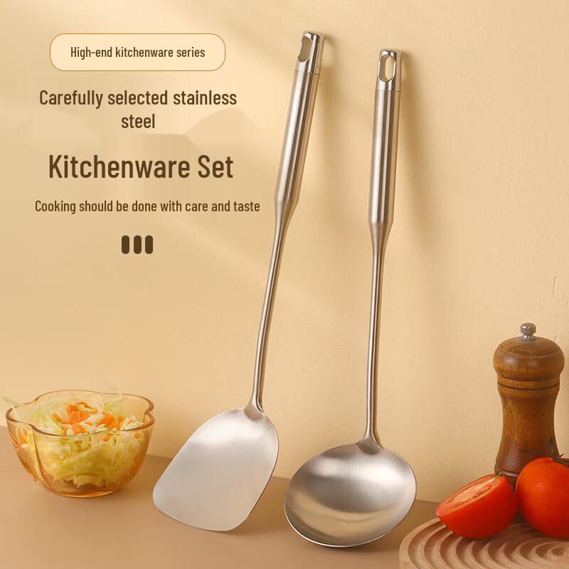 

Stainless Steel Spatula and Spoon Set