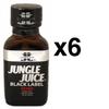 JUNGLE JUICE BLACK RETRO 25ml X6 - Locker Room - Pentyle | X6