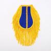 1Pair Multipurpose Tassel Fringe Epaulets Jackets Overcoats Epaulett  for Drum Horn Band
