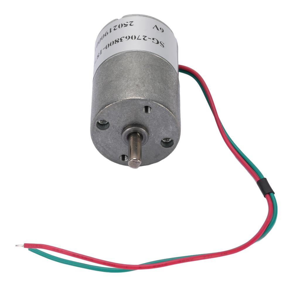 DC Převodový motor 27mm Měděný Bezhlučný Motor s převodovkou pro Dvířka pro domácí mazlíčky Elektronický zámek