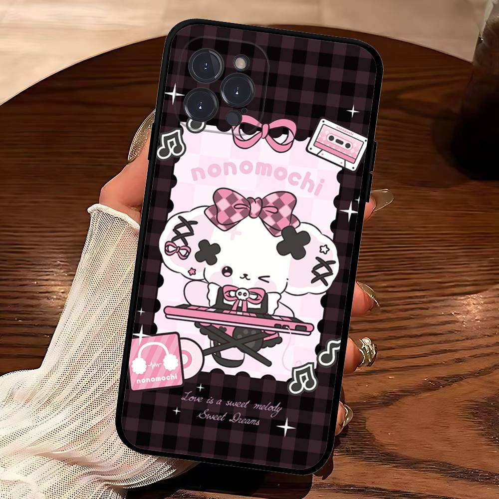 

Popular Cute Dog N-Nonomochi Logo For IPhone 17 16 15 14 13 12 11 Pro Max 13 17Air Shockproof Soft Phone Cases Coque iPhone 16e