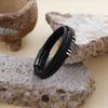 Leather Handwoven Bracelet, Genuine Leather Woven Multi-layer Men's Leather Bracelet, Retro Stainless Steel Leather Rope
