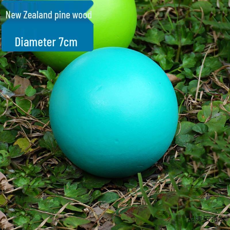 Children's Wooden Pole Croquet Set for Sensory Integration and Group Fun