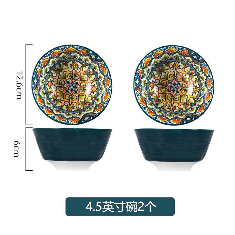 Polnische Keramikteller Haushalts-Kreative Backform Obstsalat Kartoffelpüree Nudelschüssel Kuchenplatte Küchenzubehör