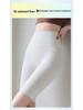 White 2024 Women's Shark Style Cycling Shorts: Summer Thin, Tummy Control & Hip Lift Yoga Leggings