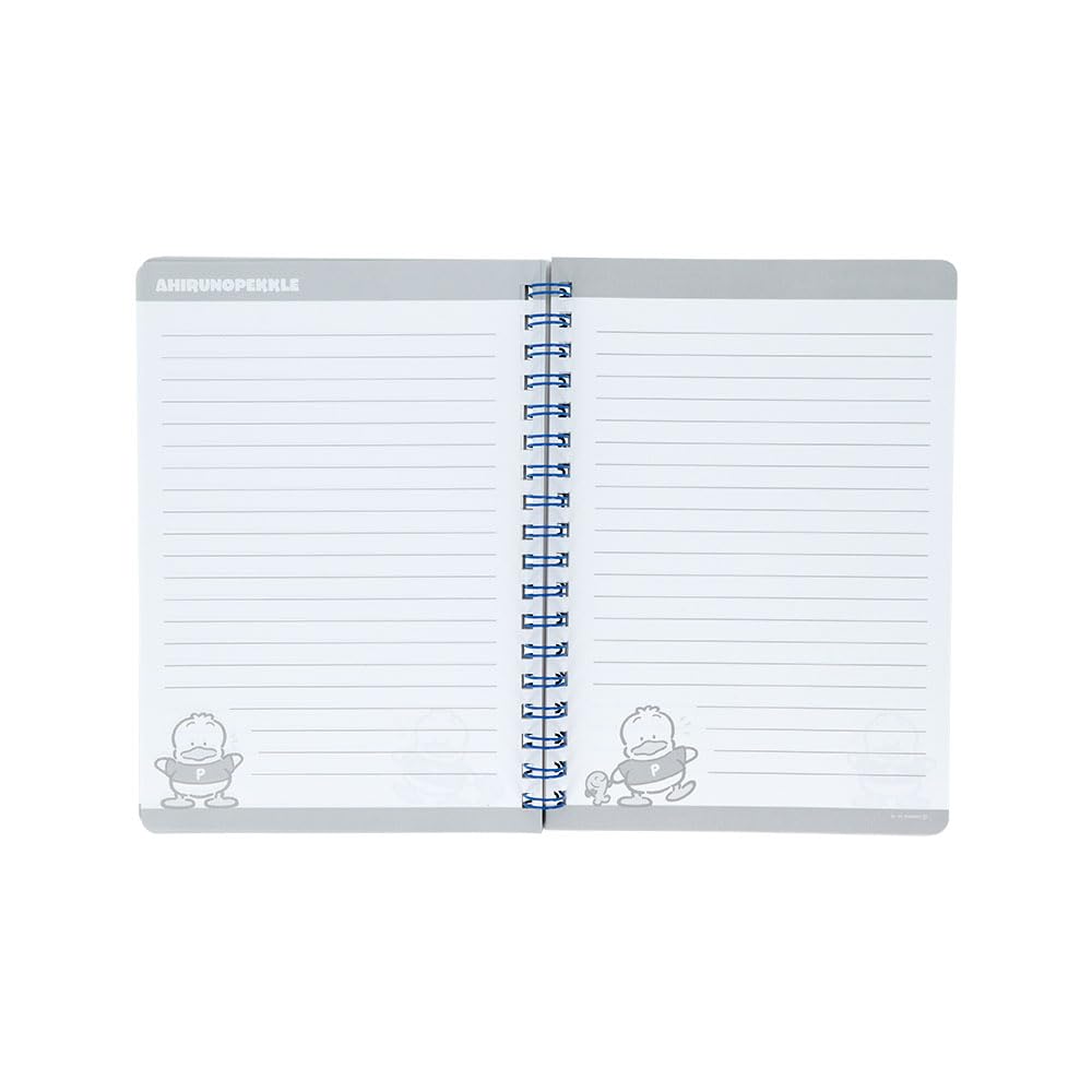 Stationery Pekkle the Duck Sanrio Characters Charm Ring Notebook B6 S2643510 Sun-Star