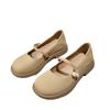 Mary Jane Small Leather Shoes Women's New Summer with Skirt Shoes Women's Single Shoes Gentle
