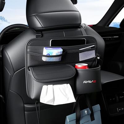RAV4 Dedicated Car Storage Rear Seat Seat Back Tissue Drink RAV4 Large Short Storage Convenient Car Accessories Pocket, Storage, Pocket, Box, Holder,