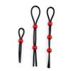 Adjustable Penis Ring Rope BeadsSpermlock Ring Assist Erection Silicone Ejaculation Delay Cock Scrotum Ring Man Lasting Cockring