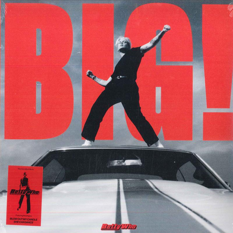 

LP Record BETTY WHO - Big! 538816291 BMG Rights Mana 2022 US Pop