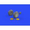 EDOUARD EDB648270aBRASSIN 1: 48'P -40B WHEELS (AIRFIX) KIT, DIFFERENTS.