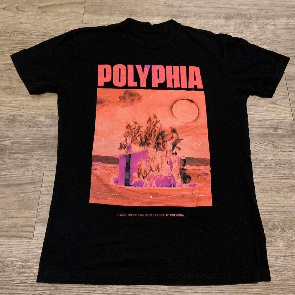 2020 Polyphia Dallas Texas Band Tour T-Shirt Cotton Full Size S-4XL LI1572 Unisex T-Shirt M