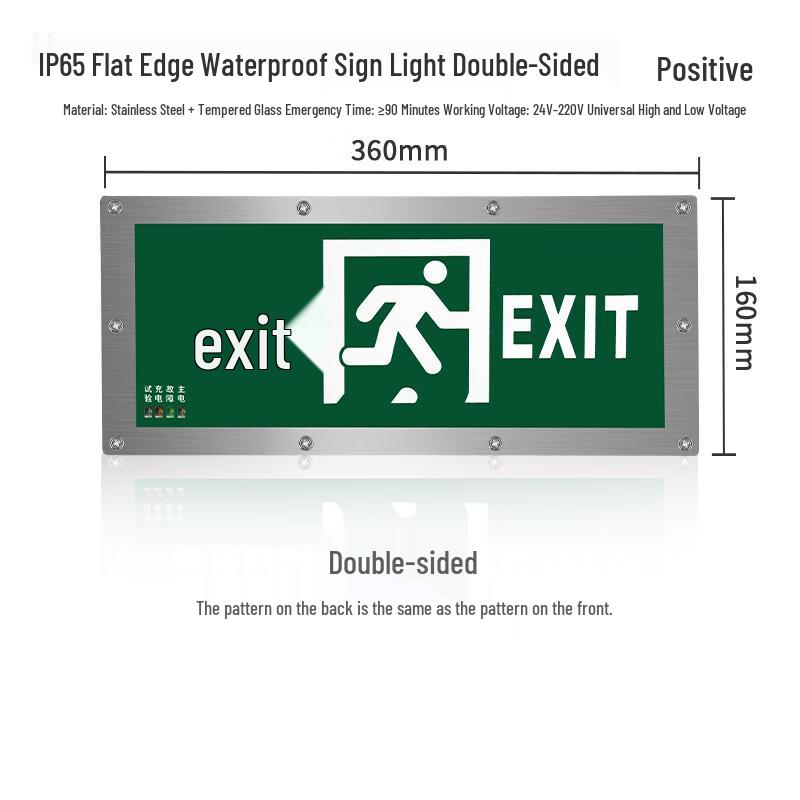 Siyi An Aurora IP65 Stainless Steel Cold Storage Indicator Light 1