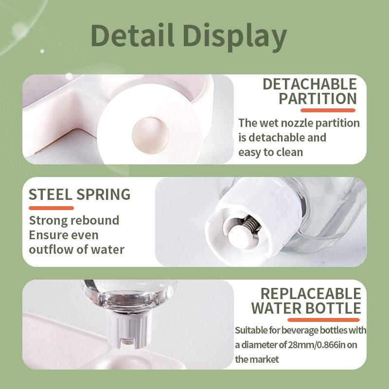 1PC Cat Bowl Pet Automatic Water Dispenser Pet Food Bowl Dog Bowl