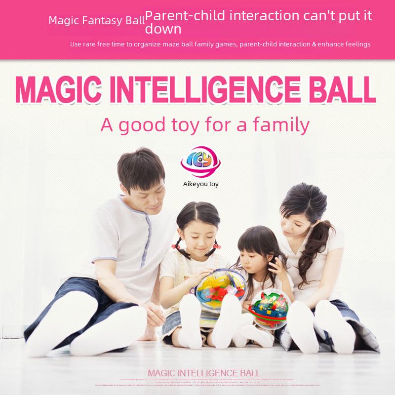 Aikeyou 3D Brain Maze Ball: Large Educational Toy for Children's Concentration and Track Training.