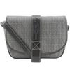 Zucchino Shoulder Bag Pochette Gray PVC Women Used