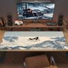 Alpine F1 Large Size Mouse Pad Large Gaming Table Cushion Non-slip Laptop Tablet Big Mousepad XXL Mat Mini PC Playmat With Lock Edge