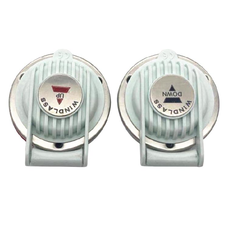 1 Pair Boat Foot Switch Up and Down Winch Foot Switch 12V 24V Windlass Foot Switch Boat Ship Winch Switch