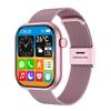 2025 Smartwatch Bracelet: Round Sport Bluetooth Heart Rate Tracker with Aluminum Alloy Design