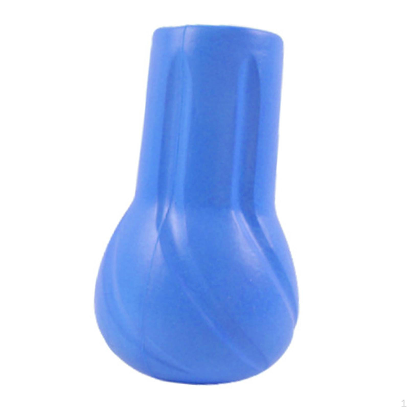 

Fishing Rod Butt Cushion Holder Ball Top Fishings Non Slip Shock Absorption синий