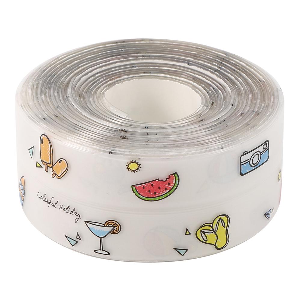 Wodoodporna Taśma Uszczelniająca Przezroczysta PVC Odporna na Pleśń do Użytku w Kuchni, Toalecie, UmywalceTransparentna