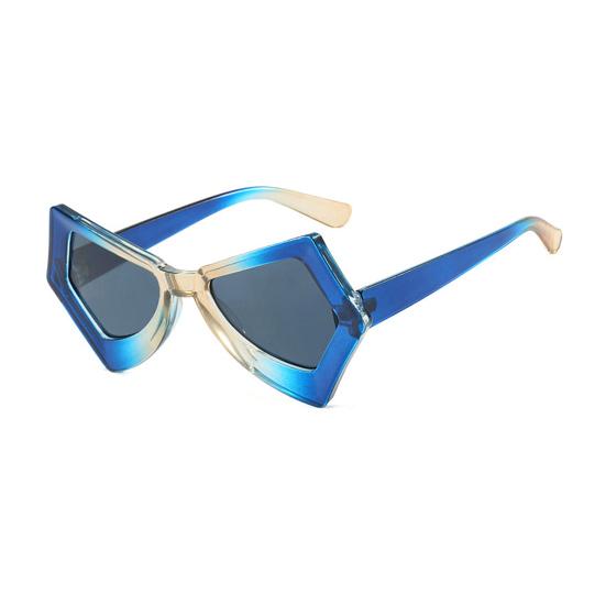 

Yousheng Blue Light Blocking Glasses Irregular Gradient Frame Eyeglasses Fashionable Gaming Glasses Stylish Eyewear for Men Women Outdoor Activities 1pc L