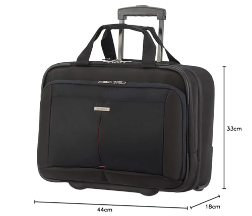 Samsonite Carry-On Suitcase, Large Capacity Business Bag, Carry-On Compatible, Travel, Business Trips, Overnight Use, Black, 26.5L [Parallel Import]