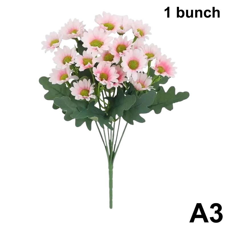 Künstliche Sonnenuntergangs-Chrysanthemen Blumen Realistische Außen-/Innen-Blumenarrangements Wasserdicht Winddicht Künstliche Blumen Heimparty Dekor