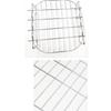 BBQ Air Fryer Accessories Stainless Steel Double Layer Grill Rack Steam Rack Air Fryer Rack Kitchen Dining and Bar Tools