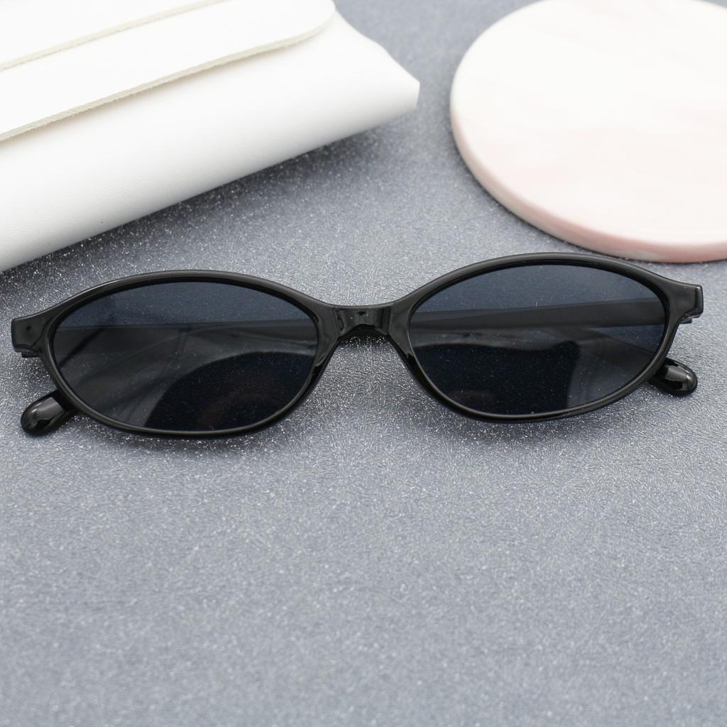 Sunglasses 14.2*14.3*3.1cm Sun Shade Glasses Eye Sunglasses Acrylic Oval Sunglasses For Streetwear Beach Vaion