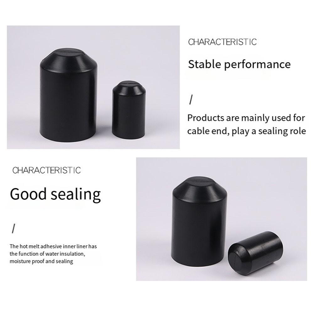 

Waterproof End Cap Ease Of Use Efficient Heat Polyolefin 10 × 40mm