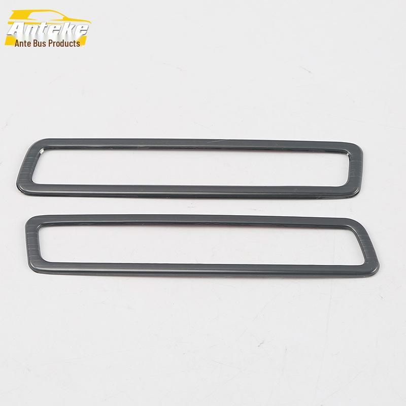 

Bright Ring Air Vent Trim for 17 Magotan Models: A-Pillar & Center Console Decorative Frame