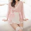 Japanese Bunny Maid Lingerie - Cute & Alluring Sleepwear with Bow & Bunny Print