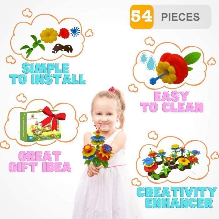 Jouet de construction - DESIRE DELUXE - Jardin à Fleurs - Multicolore - 3 ans - Mixte