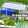 Hydroponic System Pots To Grow Kit Equipment Garden Vegetables Planting Box 36 Sites Hydroponic Rack Holder Soilless Seedling AC 220V