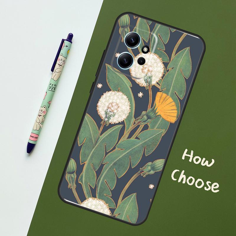 

Чехол с одуванчиком для Xiaomi Redmi Note 14 10 11 12 13 15 Pro Plus Чехол для Redmi 15 13C 12C 10C 14C 15C Redmi 15C 5G